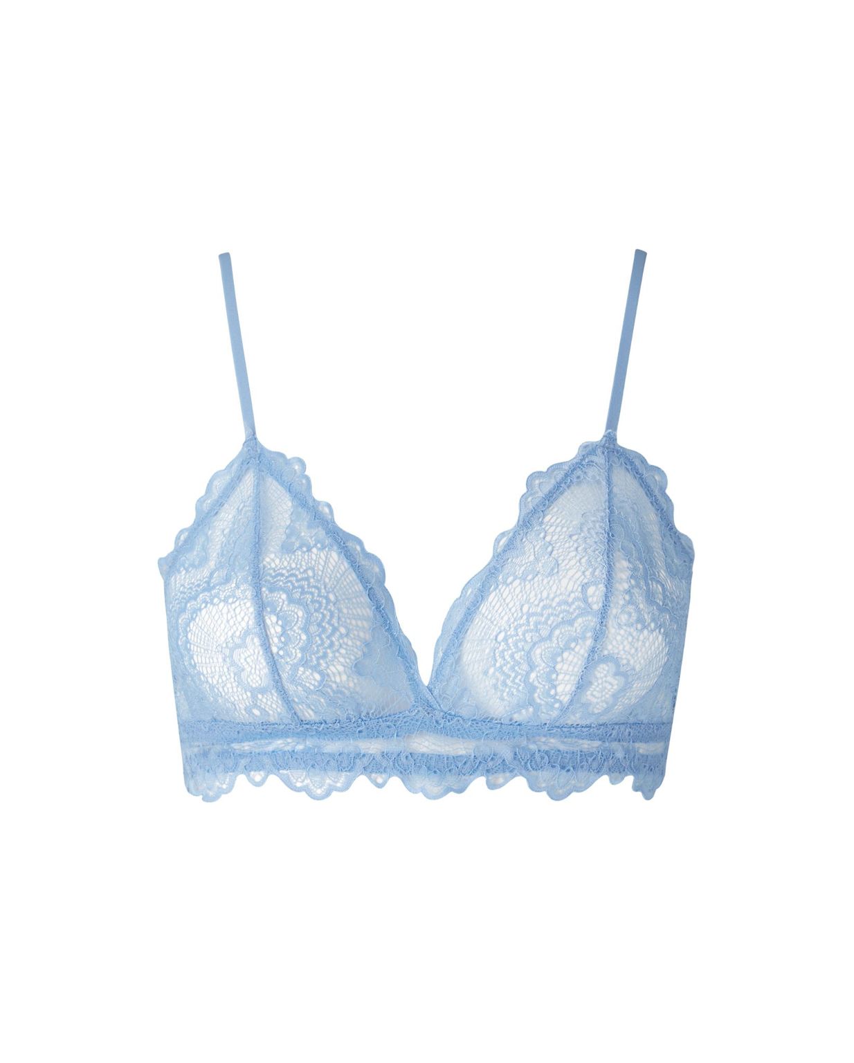 Understatement - Reggiseno pizzo celeste